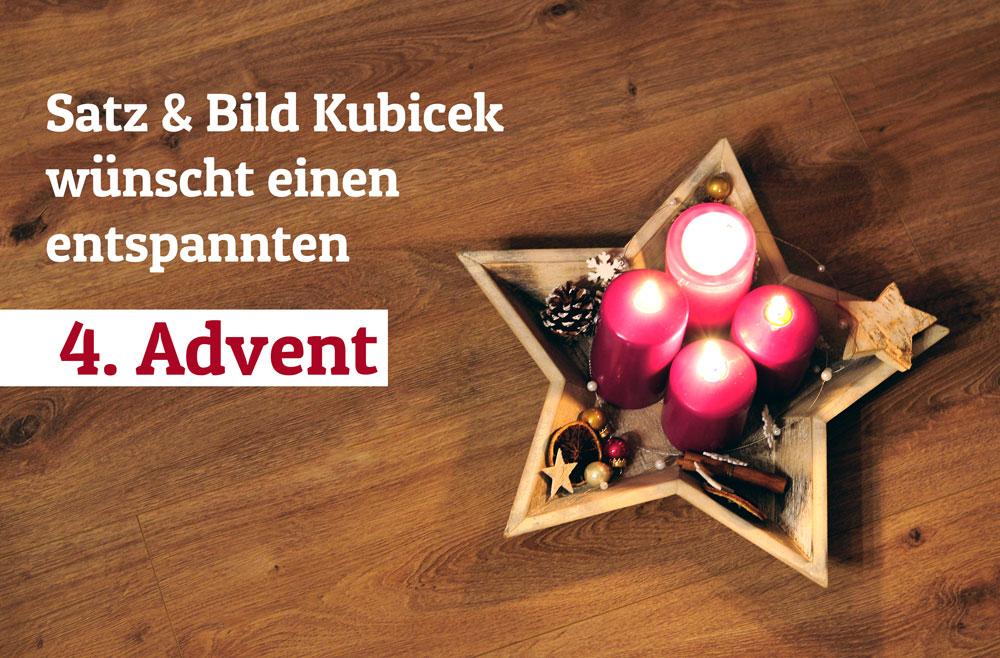 Satz & Bild Kubicek GmbH Adventskalender 2014
